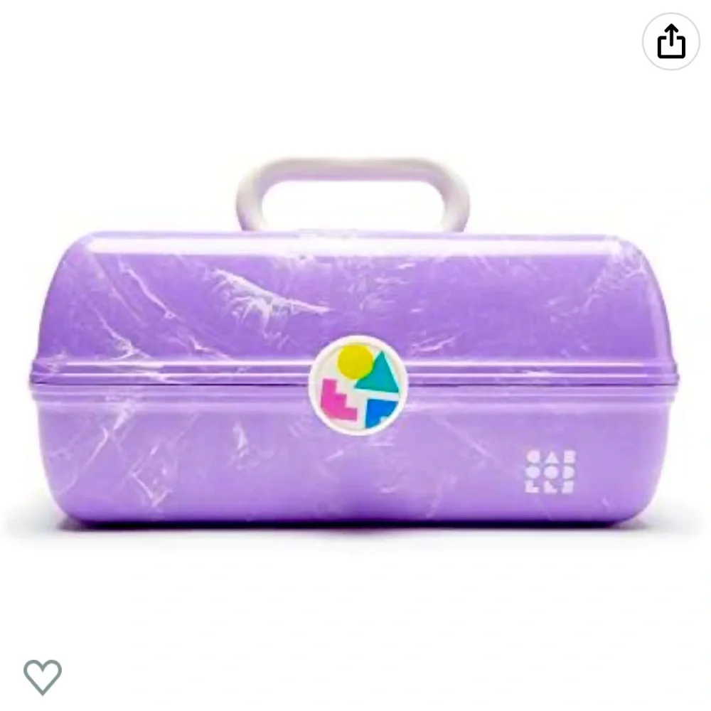Caboodles on the go girl retro case - lavender marble